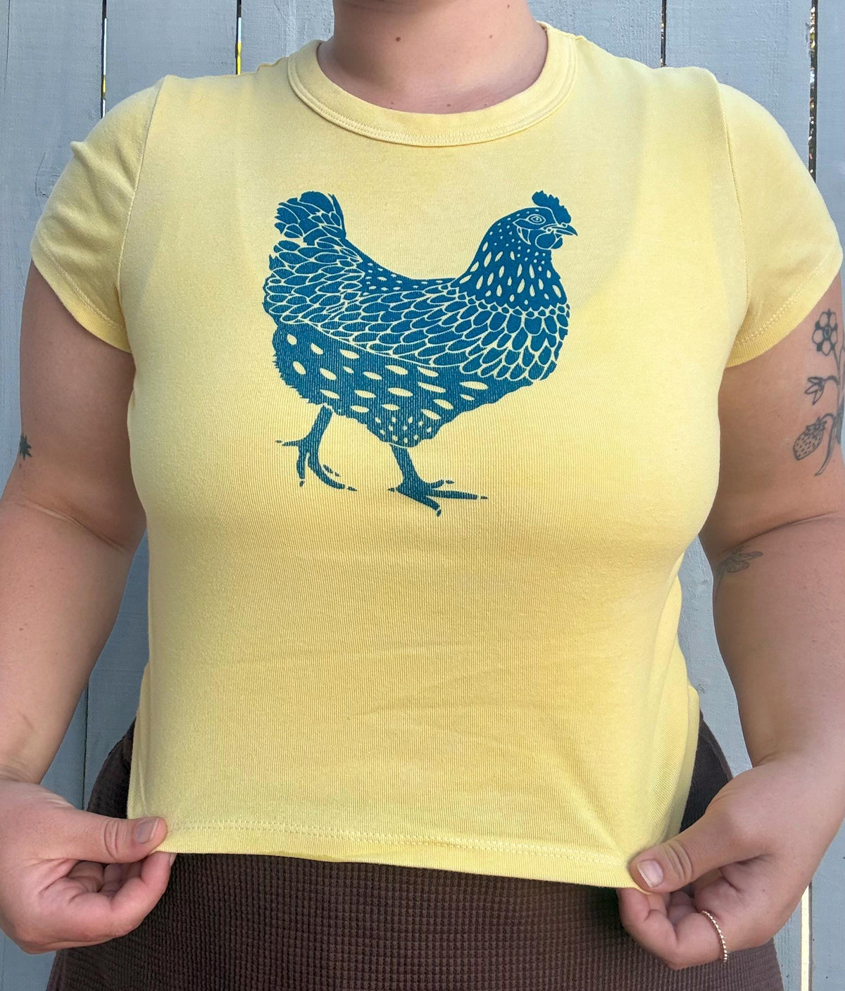 Chicken Baby Tee