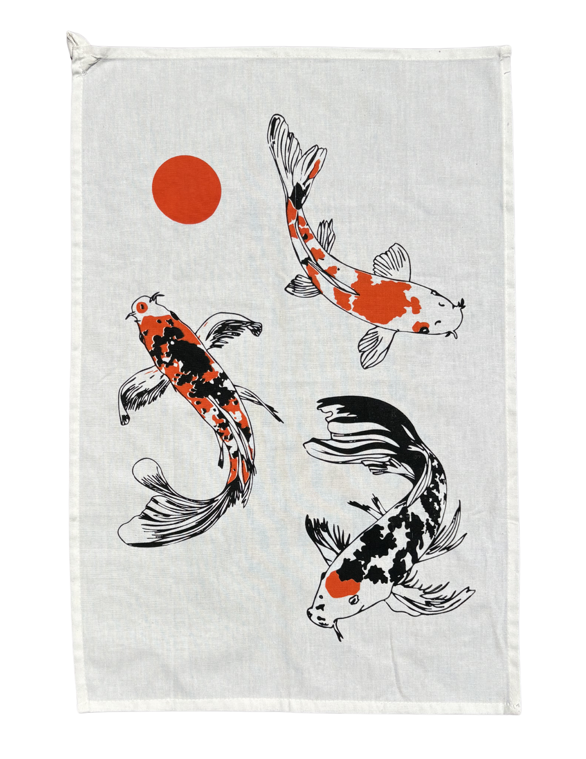 Koi Tea Towel