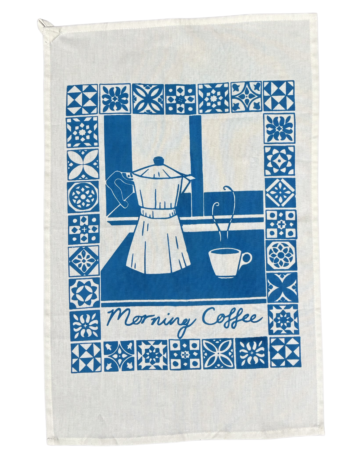 Morning Coffee Tea Towel