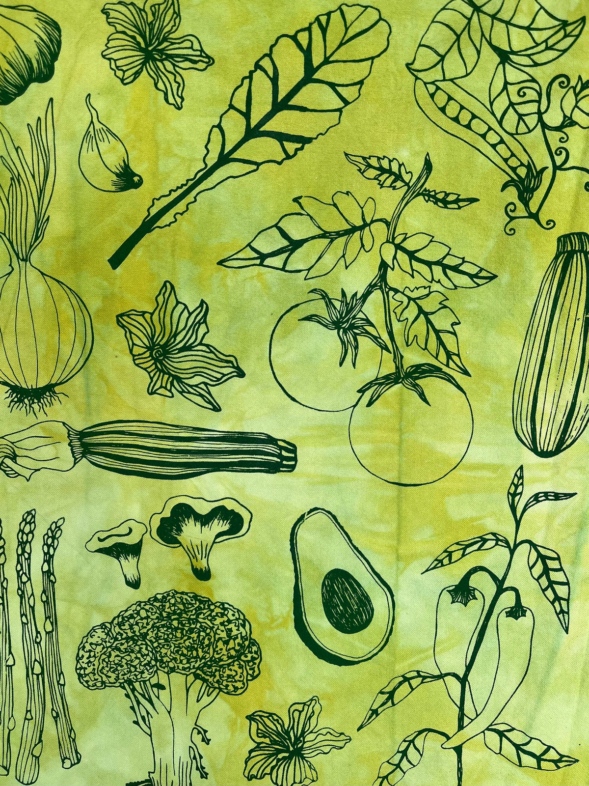 Vegetable Tea Towel
