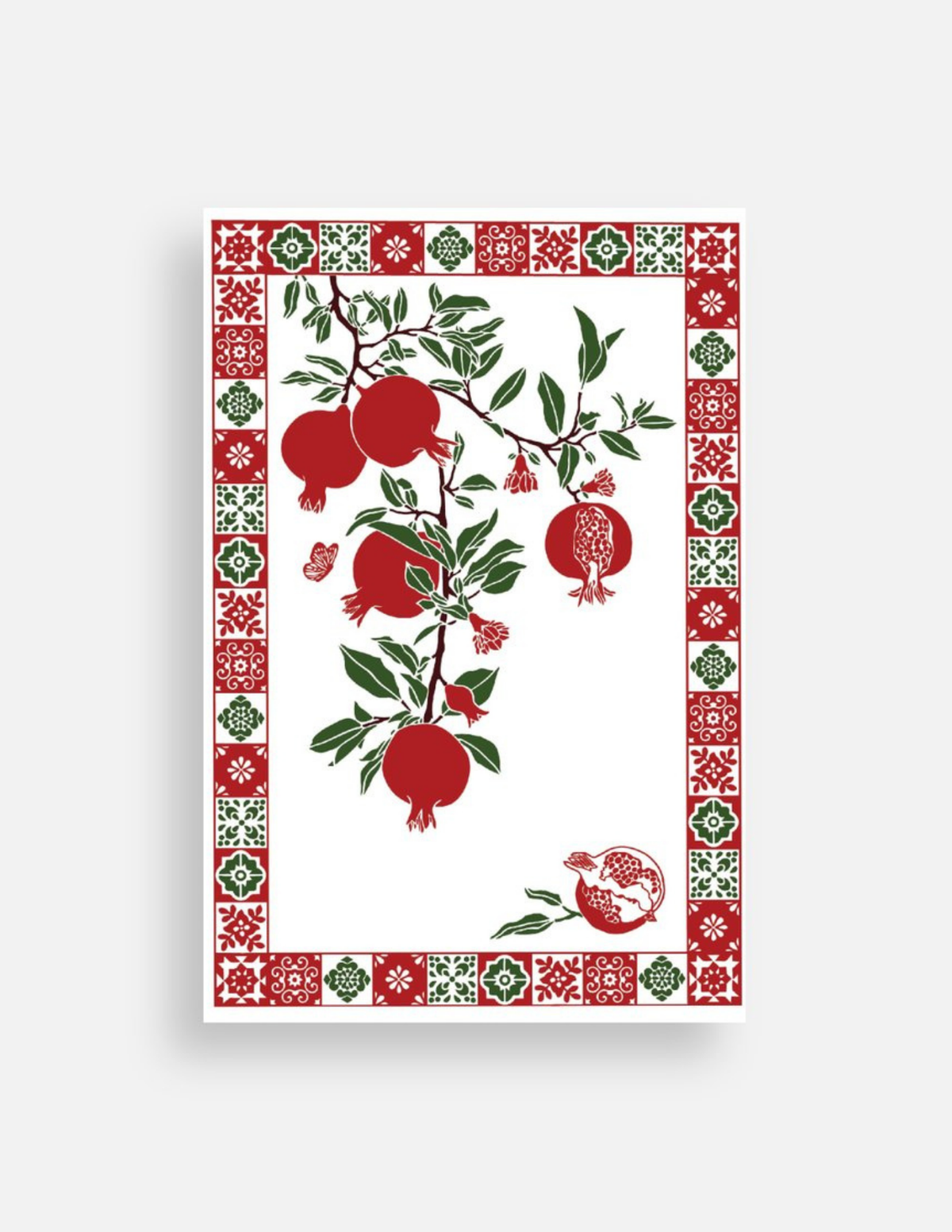Pomegranate Postcard