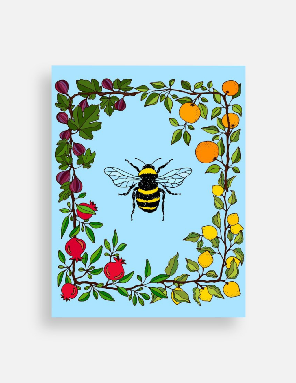 Bee Postcard