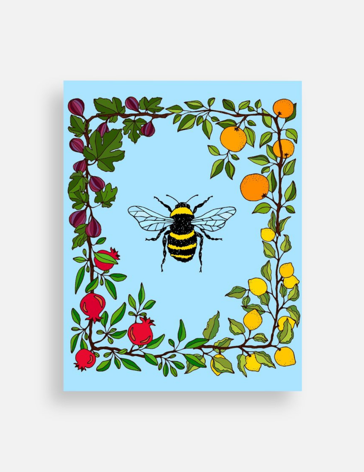 Bee Postcard