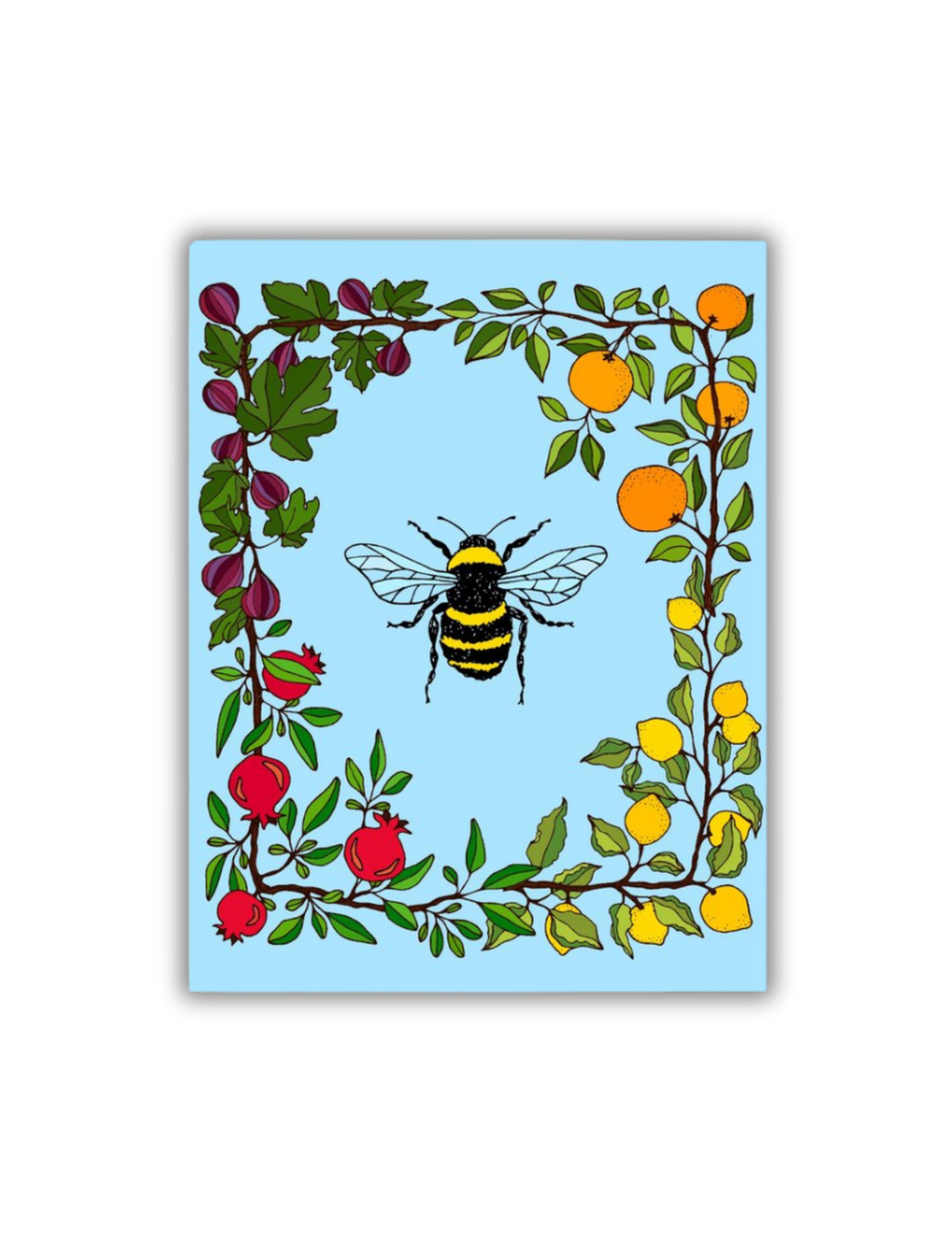 Bee Postcard