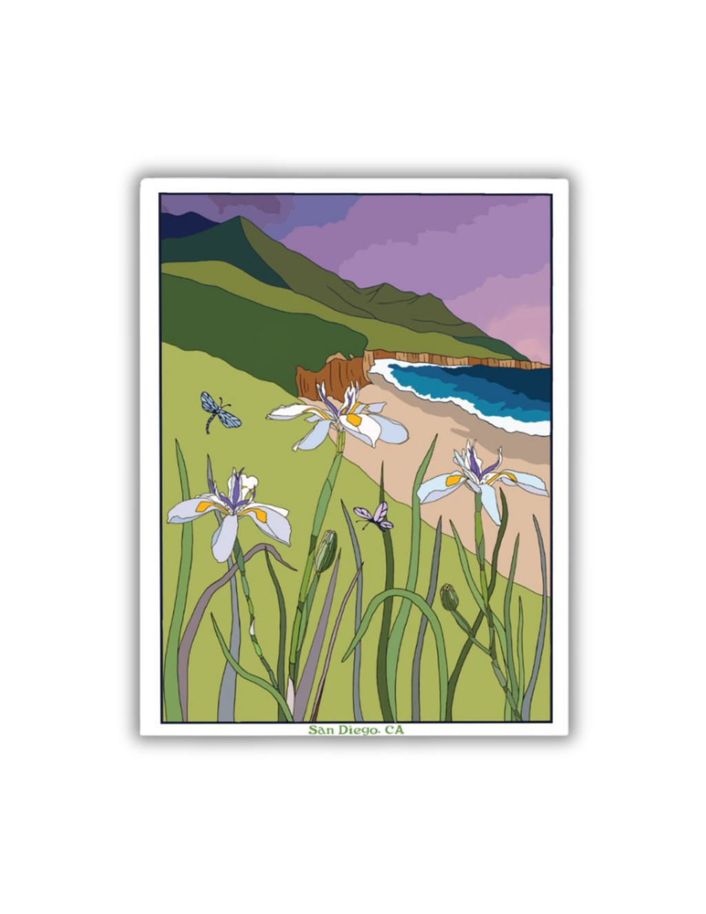 Ocean View Postcard
