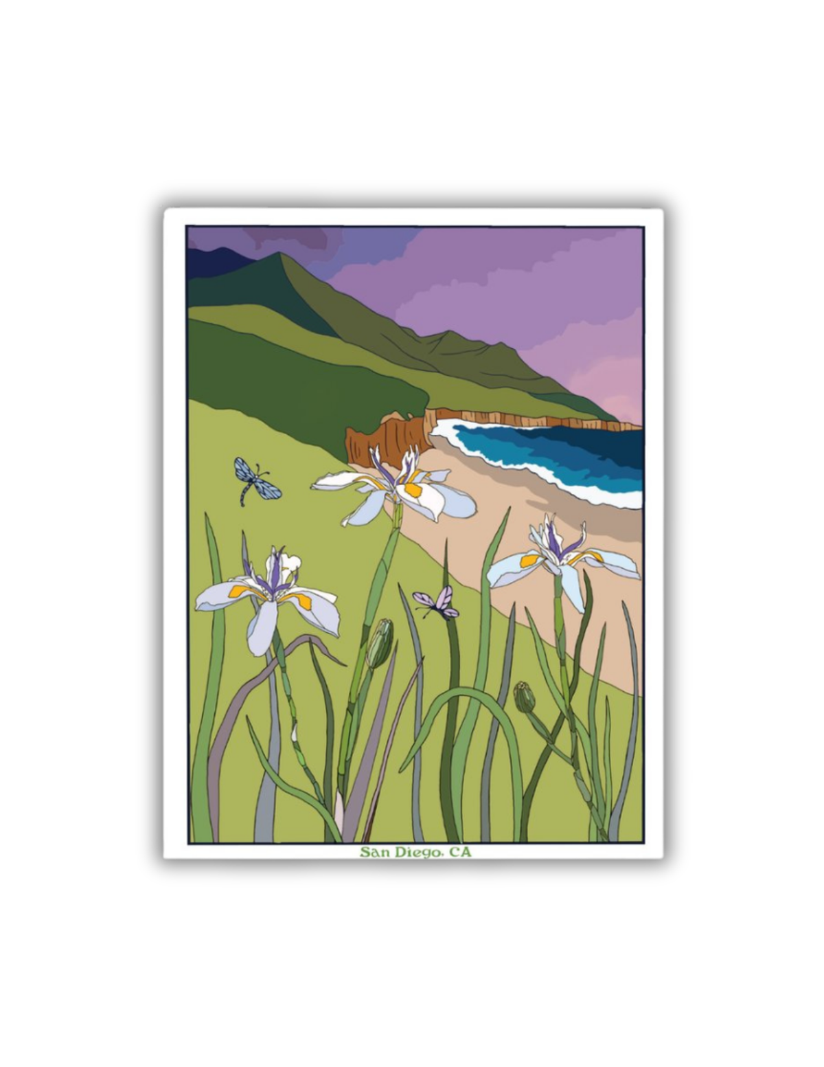 Ocean View Postcard