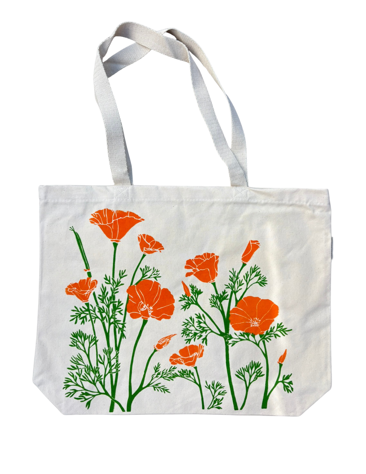 California Poppy Tote