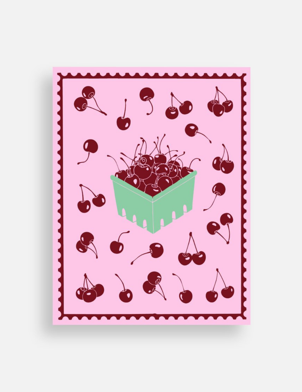 Cherry Postcard