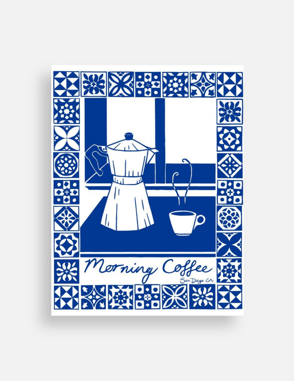 Morning Coffee Postcard