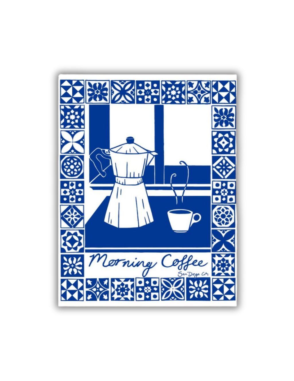 Morning Coffee Postcard