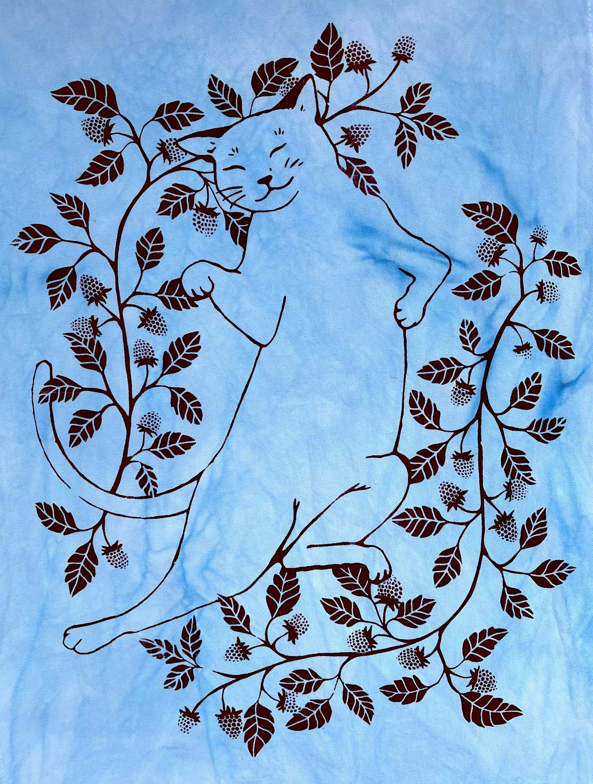 Cat Tea Towel