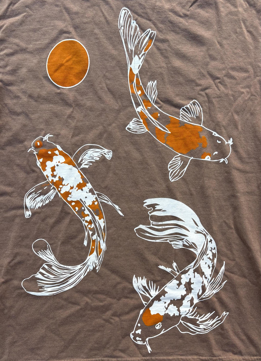 Koi Fish T-Shirt Unisex Comfort Colors