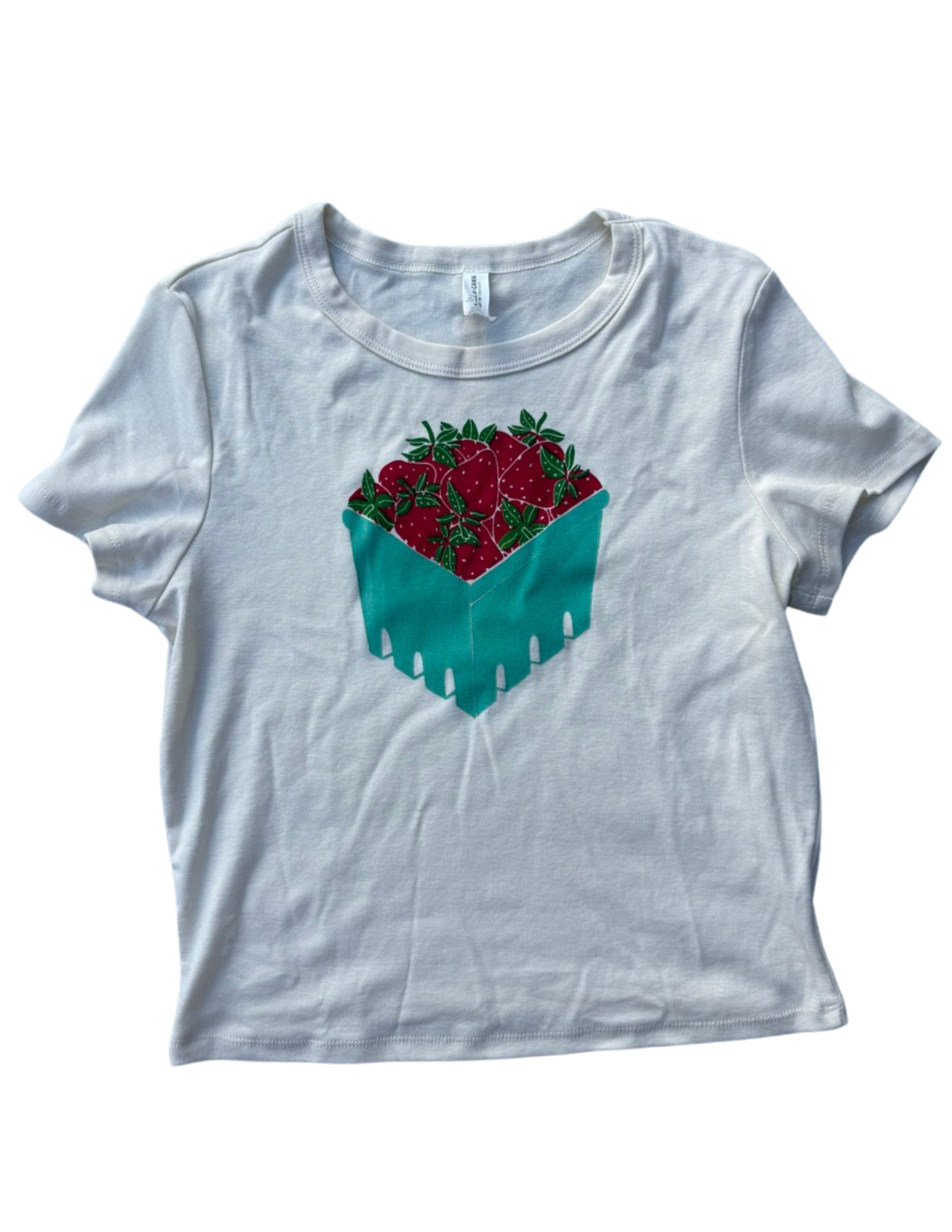 Strawberry Basket Baby Tee
