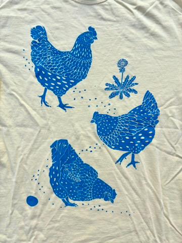 Chickens T-Shirt Unisex Comfort Colors