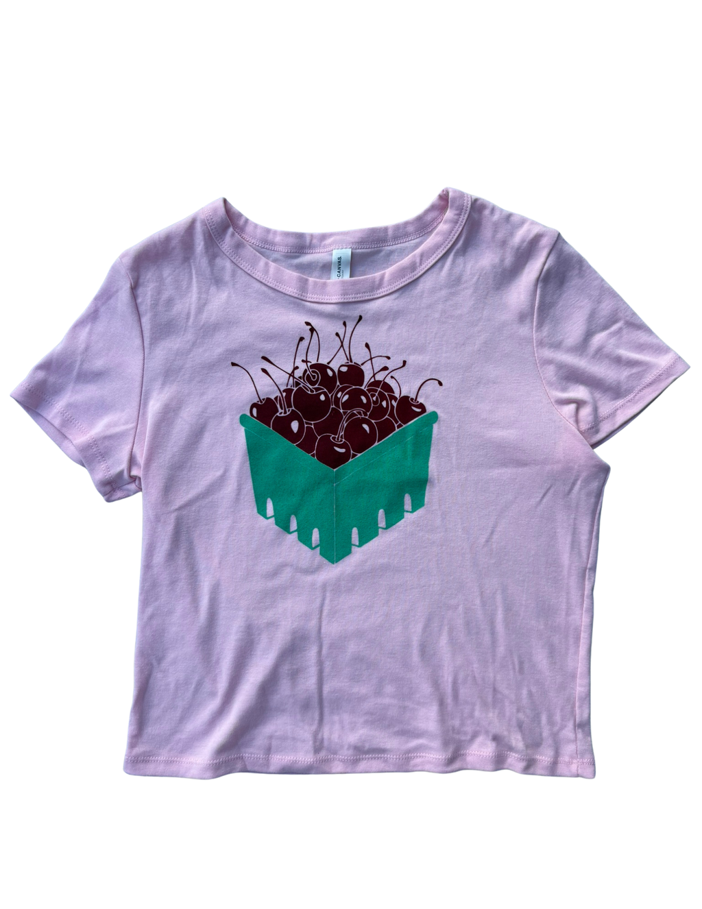 Cherry Basket Baby Tee
