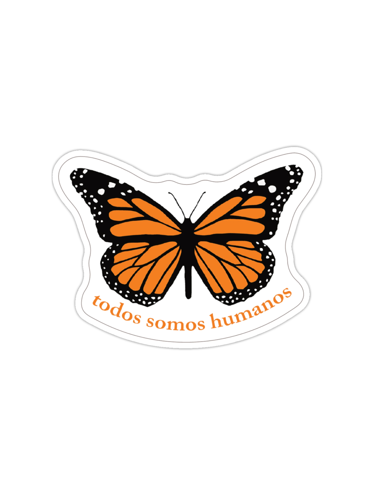Monarch Sticker