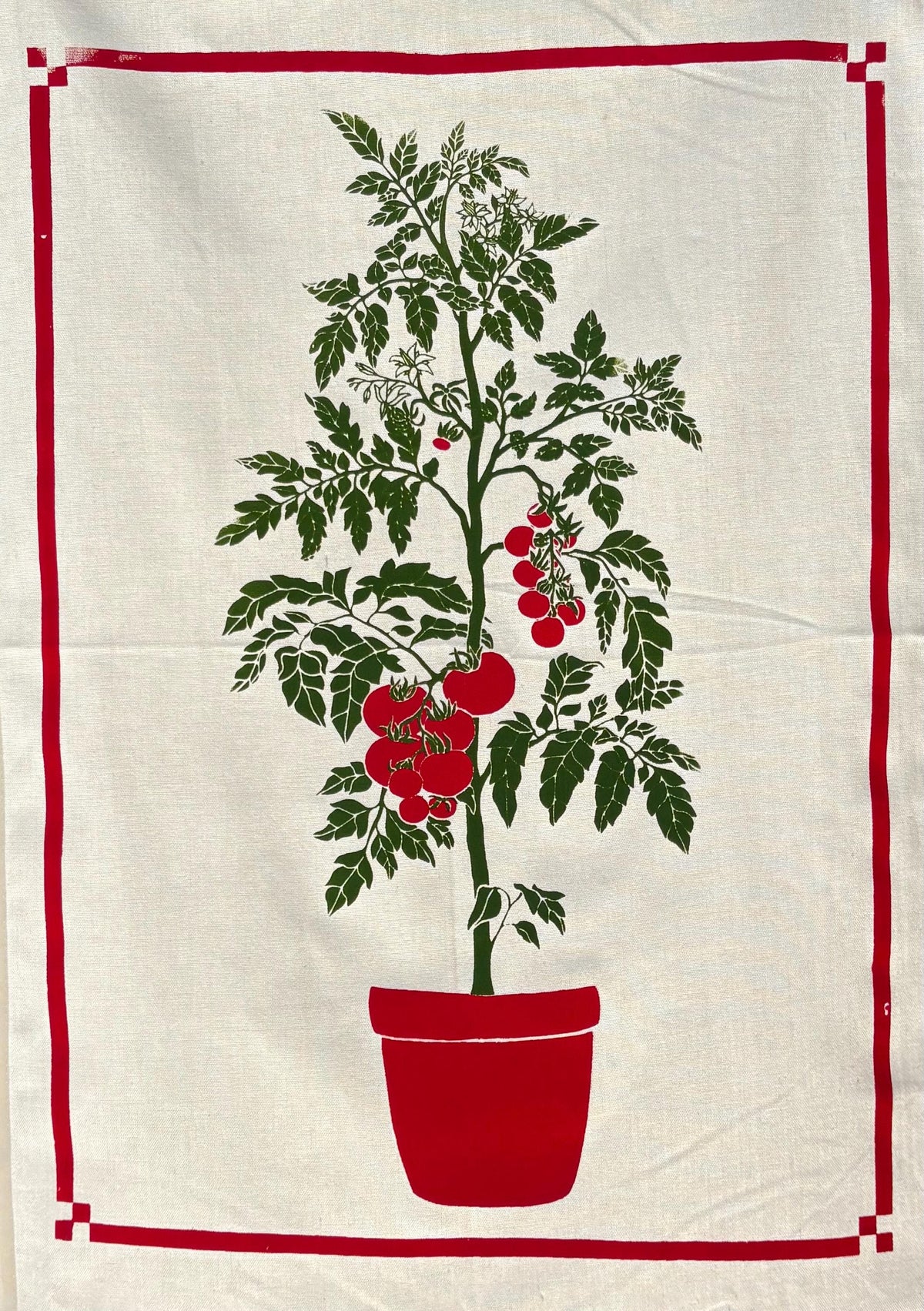 Tomato Tea Towel