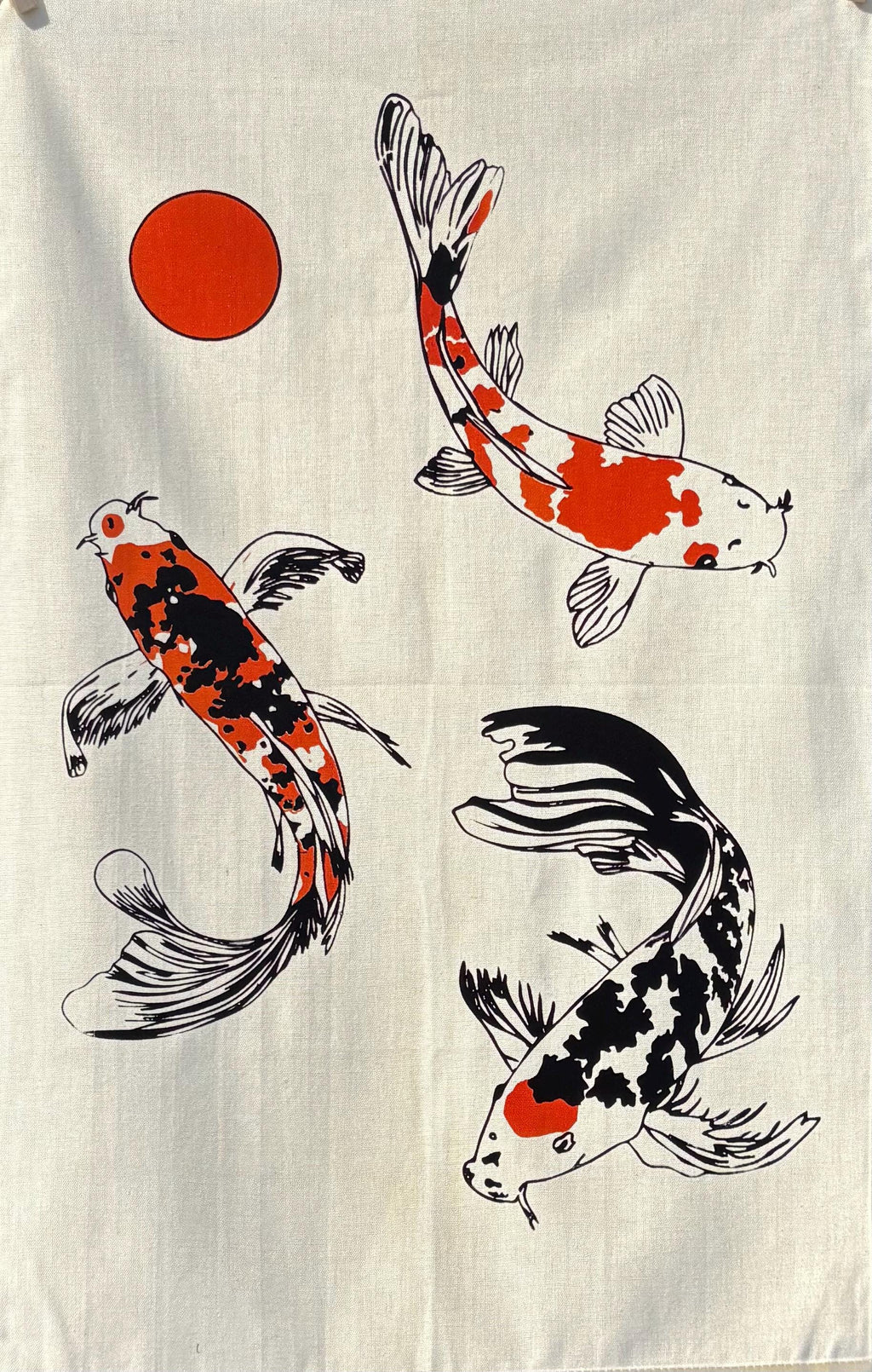 Koi Tea Towel