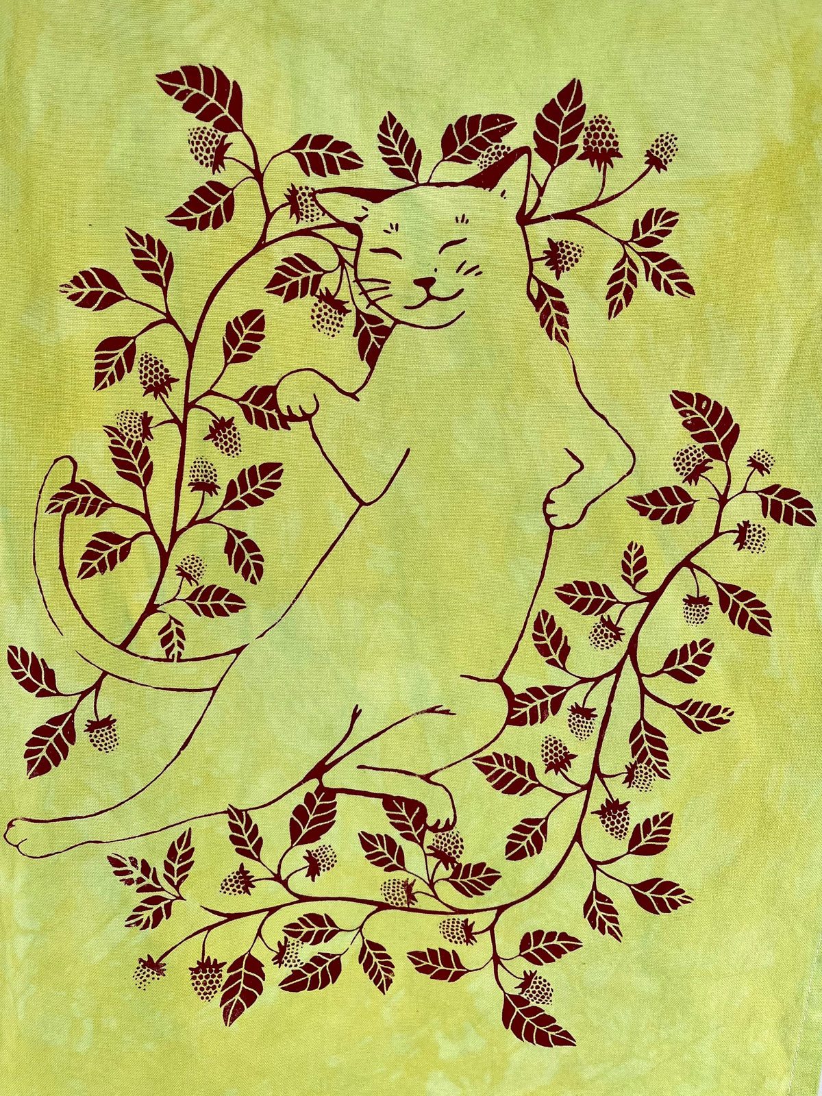 Cat Tea Towel