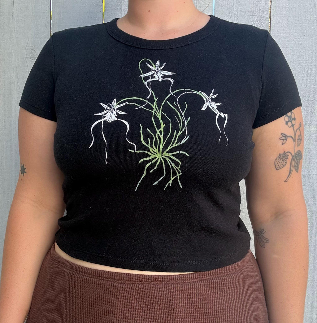 Ghost Orchid Baby Tee